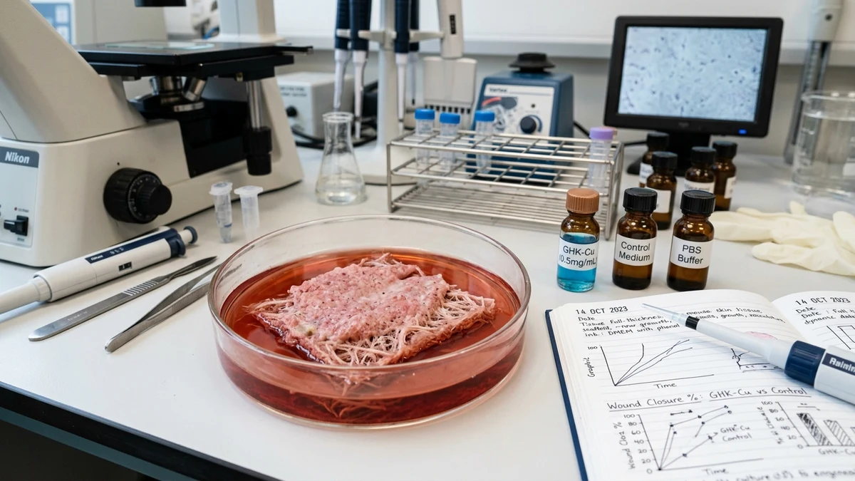 GHK-Cu Copper Peptide in Veterinary Wound Healing Research
