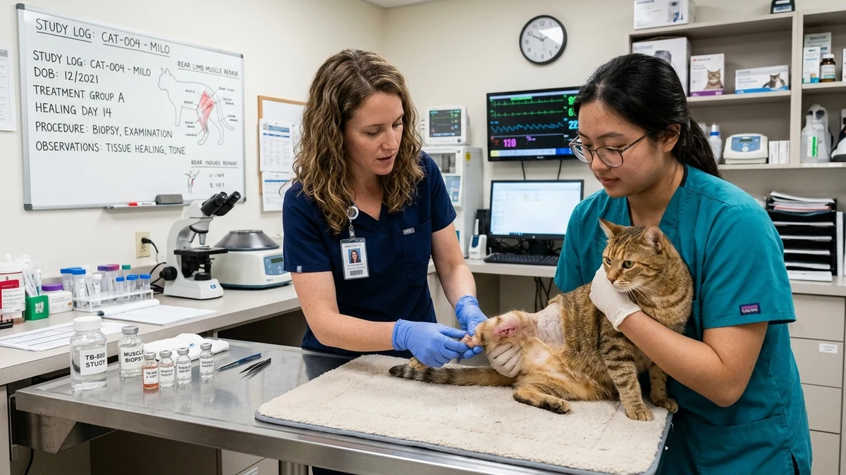 TB-500 in Feline Research: Musculoskeletal and Wound Applications
