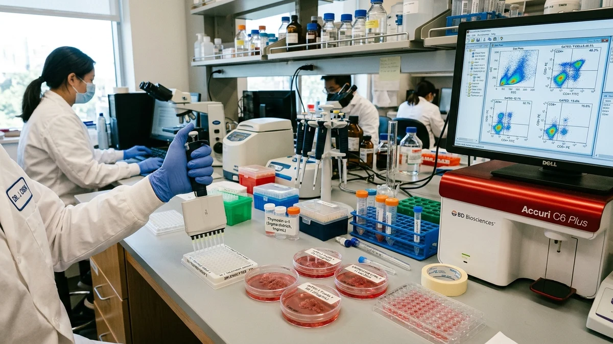 Thymosin Alpha-1 Immune Research in Animal Models